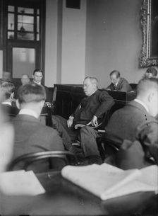 T.A. Gillespie on Stand, 1915. Creator: Bain News Service