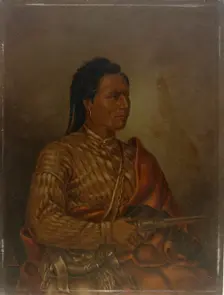 Ta-do-udo-sa (Prairie Chicken), ca. 1887. Creator: Antonio Zeno Shindler