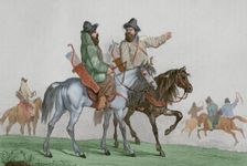 Tatar Knights. 1839. Creator: Augustin François Lemaitre
