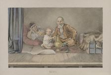 Tatars, 1862-1887. Creator: Mikhail Znamensky