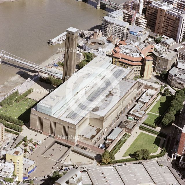 Tate Modern (Bankside Power Station), London, 1901. Artist: Unknown