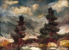 Tatra landscape, 1927-1934. Creator: Zolo Palugyay