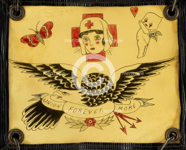 Tattoo Flash, 20th century. Creator: Unknown.