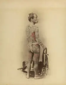 Tattooed Man, 1863-1868. Creator: Felice Beato