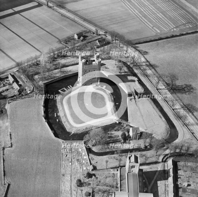 Tattershall Castle, Lincolnshire, 1951. Artist: Aerofilms.