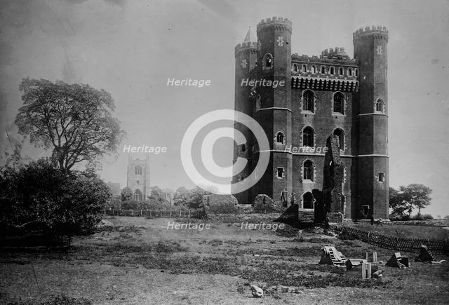 Tattershall Castle, Lincolnshire, England, between c1910 and c1915. Creator: Bain News Service.