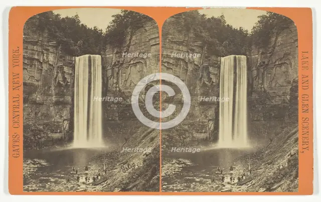Taughannock Falls!, 1860/99. Creator: George F. Gates.