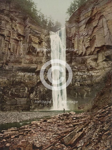 Taughannock Falls near Ithaca, c1901. Creator: Unknown.