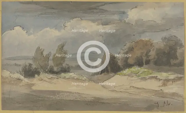 Taunus landscape, 19th century. Creator: Jakob Maurer.