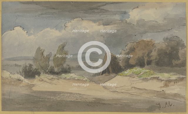 Taunus landscape, 19th century. Creator: Jakob Maurer.