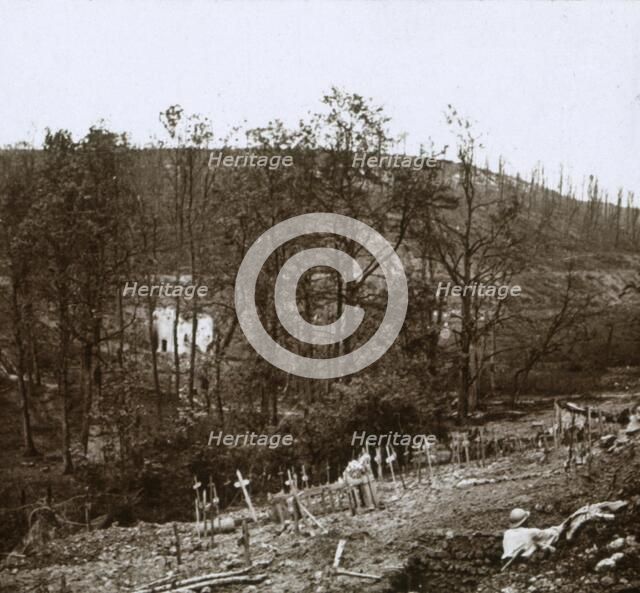 Tavannes Fort, Verdun, northern France, c1914-c1918. Artist: Unknown.