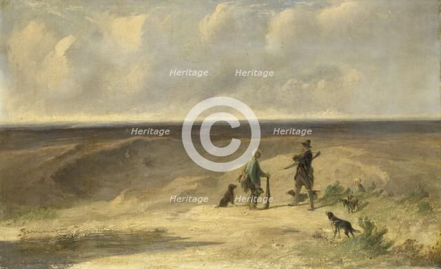 Tavenraat Caught a Poacher, 1830-1860. Creator: Johannes Tavenraat.