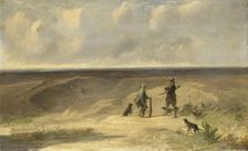 Tavenraat Caught a Poacher, 1830-1860. Creator: Johannes Tavenraat