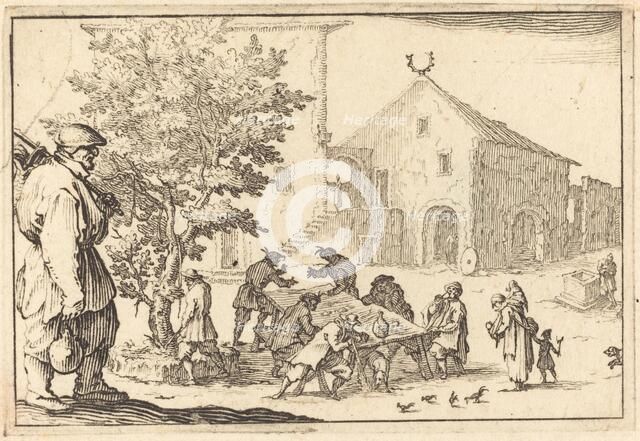 Tavern, c. 1617. Creator: Jacques Callot.