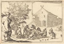 Tavern, c. 1617. Creator: Jacques Callot