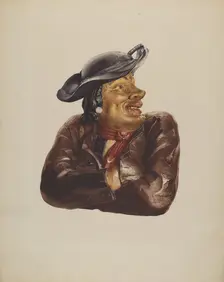 Tavern Figure, 1935/1942. Creator: Henry Murphy