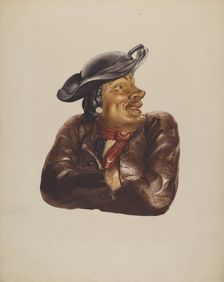 Tavern Figure, 1935/1942. Creator: Henry Murphy