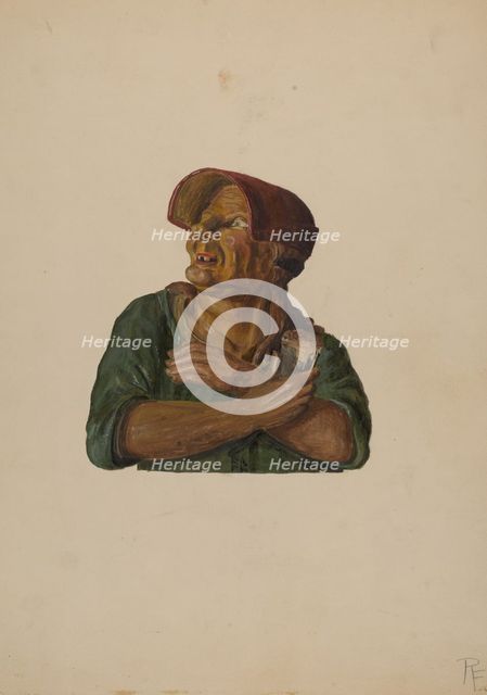 Tavern Figure, c. 1936. Creator: Richard F. Smith.