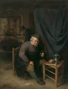 Tavern Interior, 1661. Creator: Adriaen van Ostade