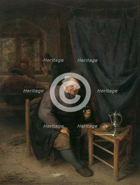 Tavern Interior, 1661. Creator: Adriaen van Ostade.