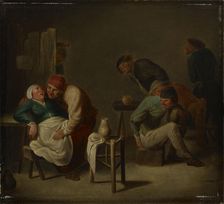 Tavern scene, 1600-1800. Creator: Adriaen Brouwer