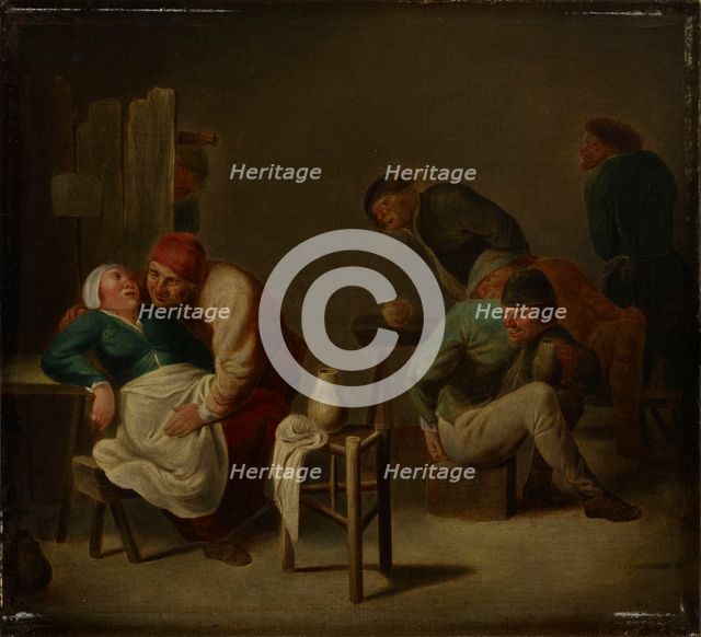 Tavern scene, 1600-1800. Creator: Adriaen Brouwer.
