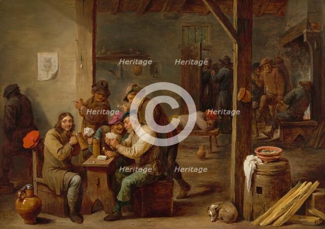 Tavern Scene, 1658. Creator: David Teniers II.