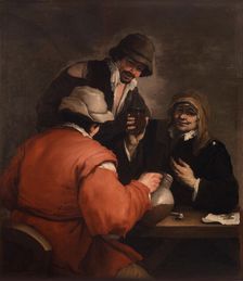 Tavern Scene, 1660. Creator: Giordano, Luca (1632-1705)