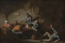 Tavern Scene, mid-late 17th century. Creator: Adriaen van Ostade