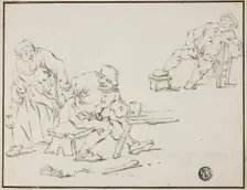 Tavern Scene, n.d. Creator: Unknown