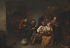 Tavern Scene, c1650. Creator: Ryckaert (Rijckaert), David (1612-1661)