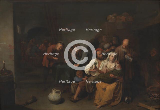 Tavern Scene, c1650. Creator: Ryckaert (Rijckaert), David (1612-1661).