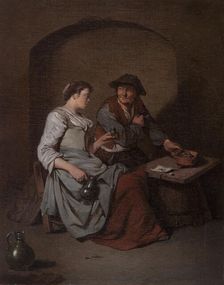 Tavern Scene, c1660-1662. Creators: Jan Steen, Adriaen Brouwer