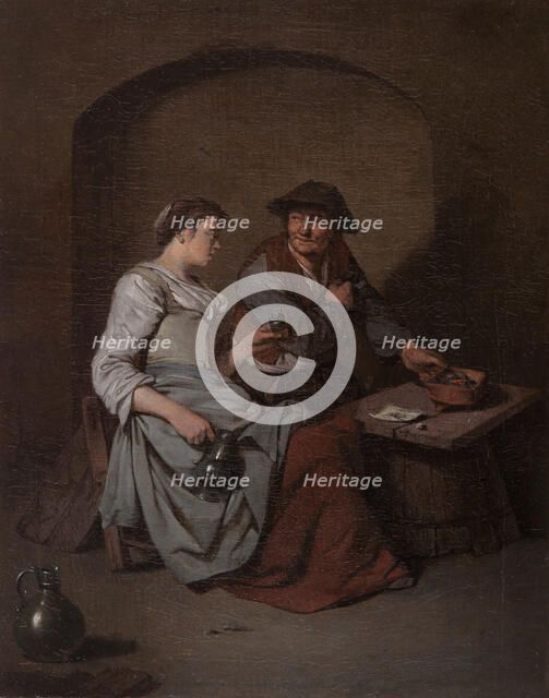 Tavern Scene, c1660-1662. Creators: Jan Steen, Adriaen Brouwer.