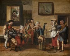 Tavern Scene. Creator: Jan van Amstel