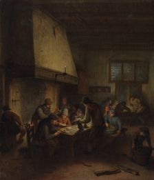 Tavern Scene, early 1660s. Creator: Adriaen van Ostade