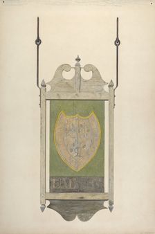 Tavern Sign, 1935/1942. Creator: Alfred Parys