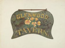 Tavern Sign, 1935/1942. Creator: Robert W.R. Taylor