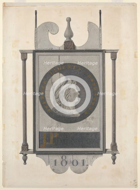 Tavern Sign, c. 1939. Creator: Alfred Parys.