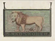 Tavern Sign, c. 1940. Creator: John Matulis