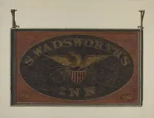 Tavern Sign, c. 1940. Creator: John Matulis