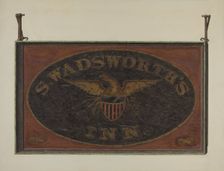 Tavern Sign, c. 1940. Creator: John Matulis