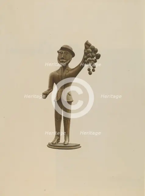 Tavern Sign Figure, 1935/1942. Creator: Karl J. Hentz.