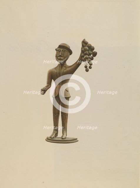 Tavern Sign Figure, 1935/1942. Creator: Karl J. Hentz.
