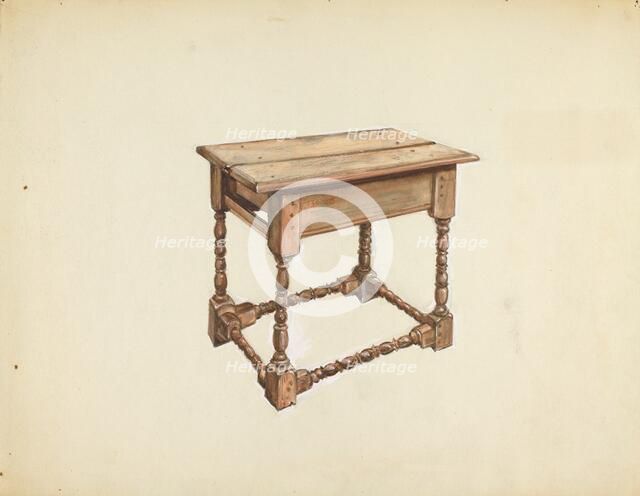 Tavern Table, c. 1953. Creator: Isadore Goldberg.