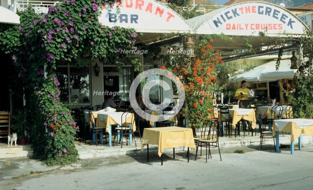 Taverna, Nidri, Levkas, Greece.