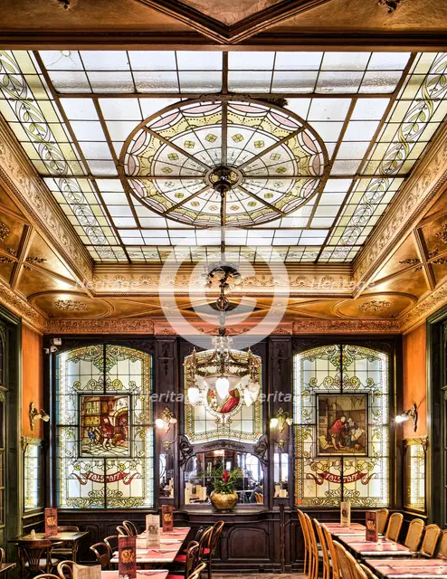 Taverne-Restaurant Falstaff, 17-19 Rue Henri Maus, Brussels, Belgium, (1903), c2014-2017. Artist: Alan John Ainsworth.