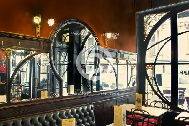 Taverne-Restaurant Falstaff, 17-19 Rue Henri Maus, Brussels, Belgium, (1903), c2014-2017. Artist: Alan John Ainsworth.