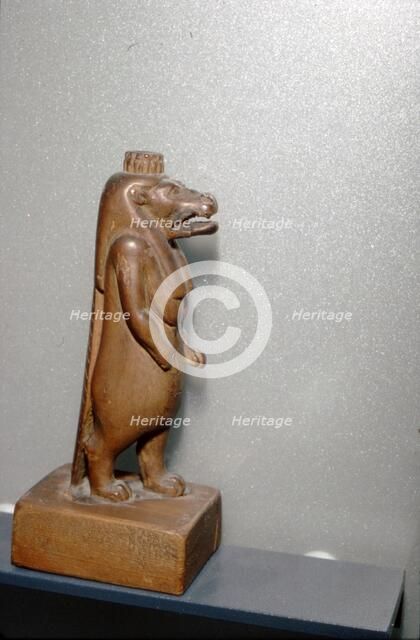 Taweret (or Theoris), Hippo Goddess.  Artist: Unknown.