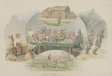 Tax collection, 1862-1887. Creator: Mikhail Znamensky